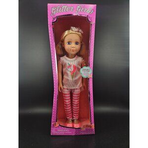 Glitter Girls Lacy 14" Poseable Fashion Doll with Outfit Shoes and Hair Accessor